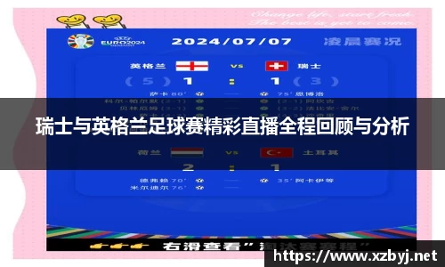 瑞士与英格兰足球赛精彩直播全程回顾与分析