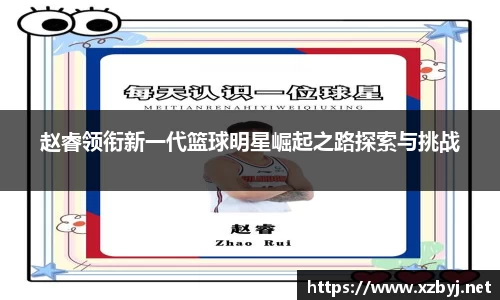 赵睿领衔新一代篮球明星崛起之路探索与挑战