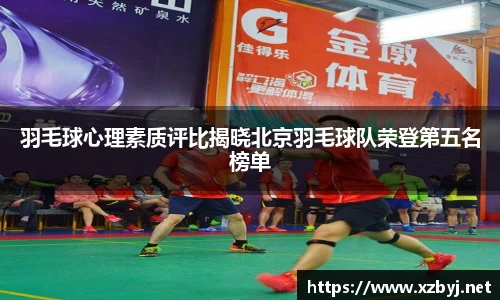 羽毛球心理素质评比揭晓北京羽毛球队荣登第五名榜单